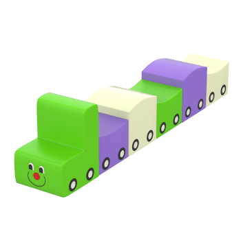 Набор пуфов Train KIDIGO