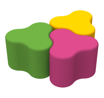 Комплект детских пуфов Трипс KIDIGO