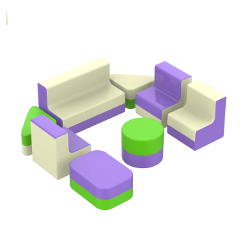 Набор детской мебели Гостиная KIDIGO