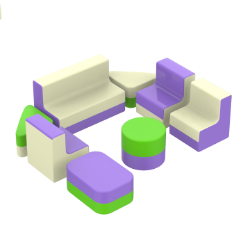 Набор детской мебели Гостиная KIDIGO