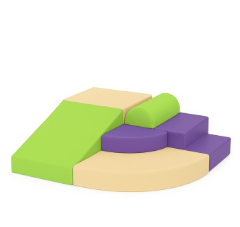 М'який модульний набір Climb&Slide  KIDIGO