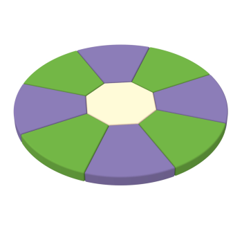 Модульный набор Ромашка KIDIGO