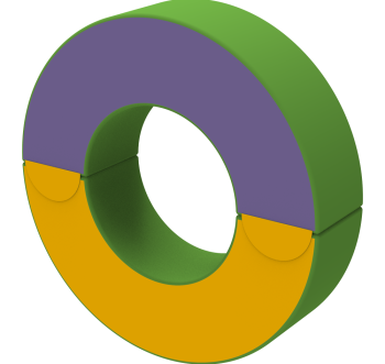 Soft Play Folding Circle Trainer