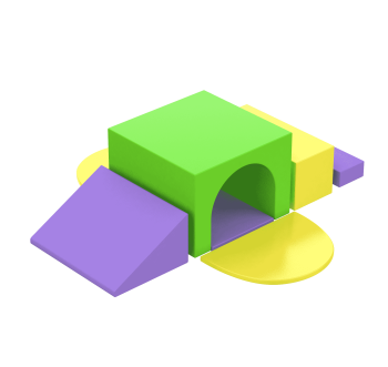 Игровой мягкий набор Тоннель-Скалолаз KIDIGO