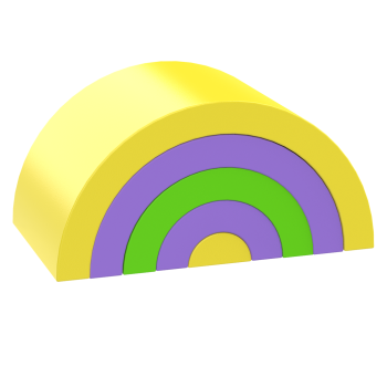 Модульный набор Радуга KIDIGO