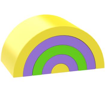 Модульный набор Радуга KIDIGO