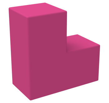 Полуступень 50х50х50 KIDIGO