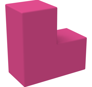 Полуступінь 50х50х50 KIDIGO