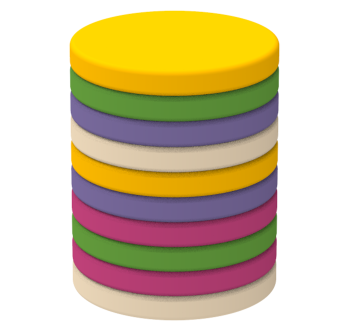 Сидушка Диски d40х5 KIDIGO