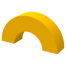 Полоса помех Дуга 120х60х30 KIDIGO