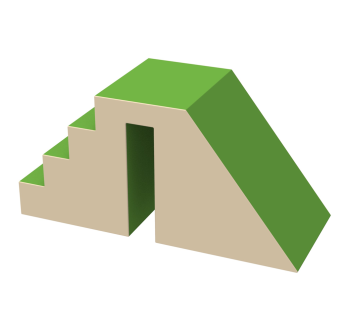 Горка для сухого бассейна KIDIGO