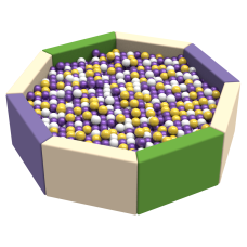 Сухой бассейн Восьмиугольник KIDIGO