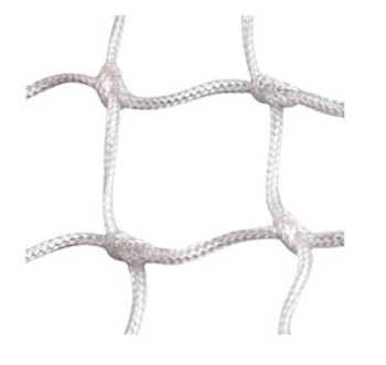 Сітка для міні-футболу ЄВРО СТАНДАРТ (пара). Дiаметр - 3 мм. Вiчко - 12 см.  Колір: білий.