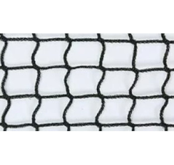 Сітка для тенісу чорно-біла. Вічко - 4,5 см. Діаметр шнура - 3,0 мм 