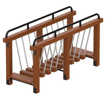 Мост на цепях Шаг KIDIGO