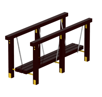 Мостик на цепях Маятник KIDIGO