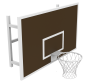 Щит баскетбольный большой выносной без кольца KIDIGO