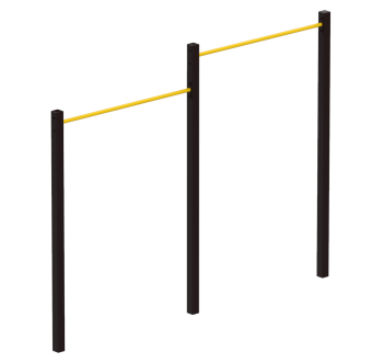 Турник двойной металлический KIDIGO