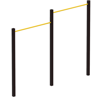 Турник двойной металлический KIDIGO