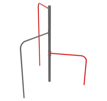 Турник тройной KIDIGO