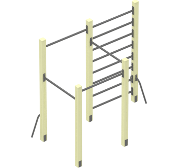 Турник и шведская стенка KIDIGO