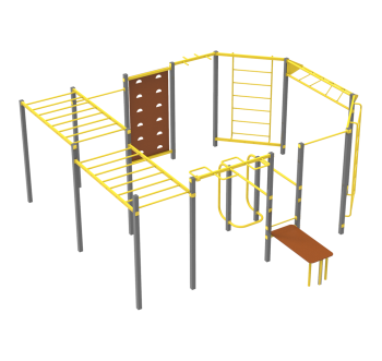 Спортивный комплекс WorkOut 2 KIDIGO