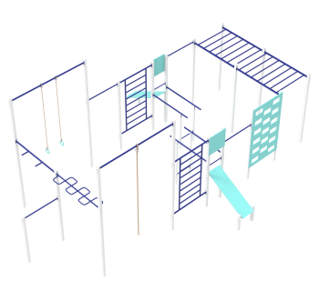 Спортивный комплекс WorkOut 3 KIDIGO