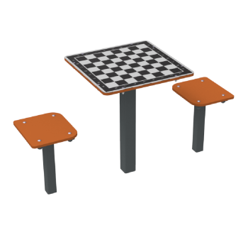 Шахматный стол с сиденьями KIDIGO