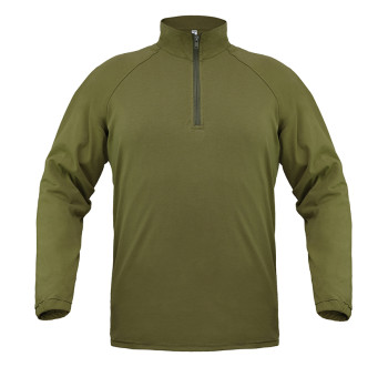 Лонгслив с молнией