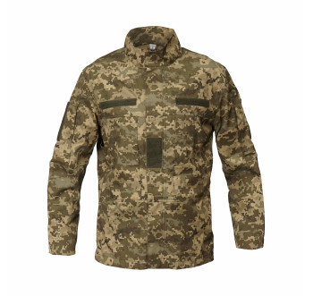Куртка летняя Пиксель ВСУ Саржа Пиксель ММ14 / Рипстоп Пиксель / Рипстом Мультикам