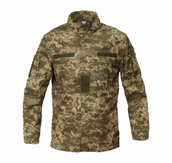Куртка летняя Пиксель ВСУ Саржа Пиксель ММ14 / Рипстоп Пиксель / Рипстом Мультикам
