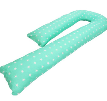 Подушка для беременных KIDIGO "J подобна" Звезды (с наволочкой)