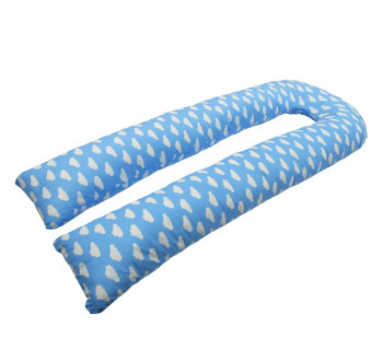 Подушка для беременных KIDIGO "U подобна" Облака (с наволочкой)