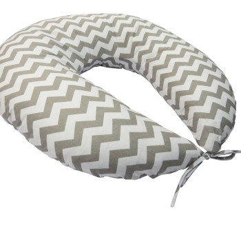 Подушка для кормления Зигзаг (с наволочкой) KIDIGO
