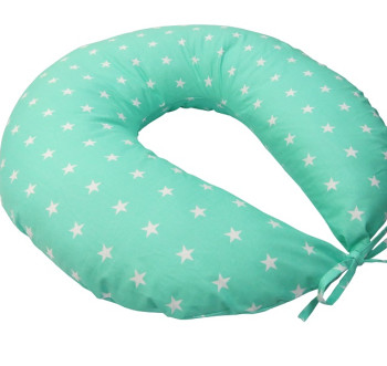 Подушка для кормления Звезды (с наволочкой) KIDIGO