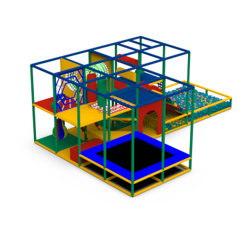 Детский игровой лабиринт Остров KIDIGO