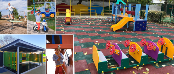 How to choose equipment for kindergartens: playgrounds and pavilions