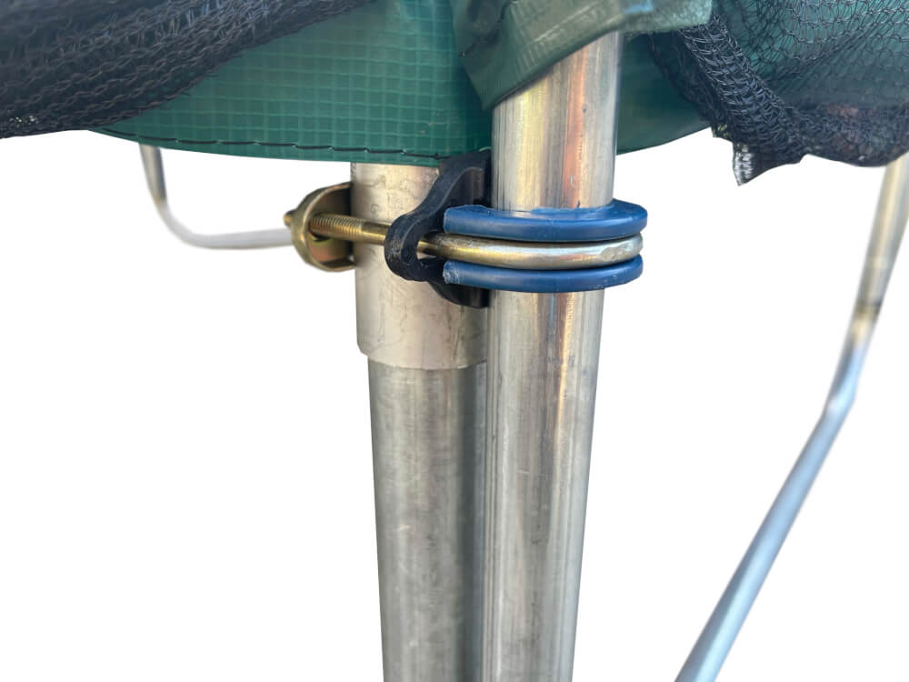 Батут KIDIGO 244 см с сеткой и стремянкой