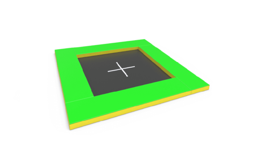 Грунтовой батут 1,6х1,6 KIDIGO