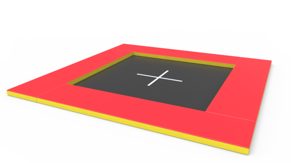 Грунтовой батут KIDIGO 2,4х2,4