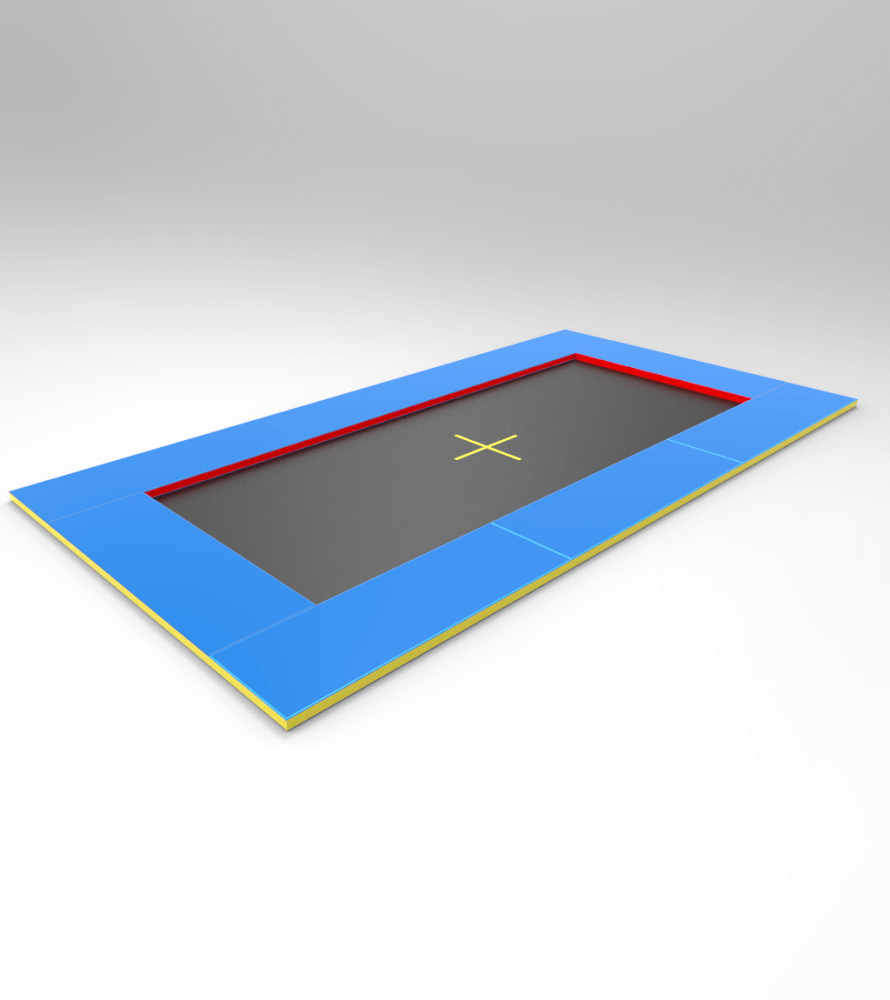 Грунтовый батут 4,4х2,4 KIDIGO