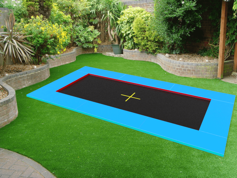 Грунтовый батут 4,4х2,4 KIDIGO