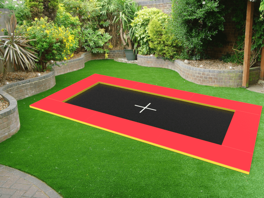 Грунтовый батут 4,4х2,4 KIDIGO