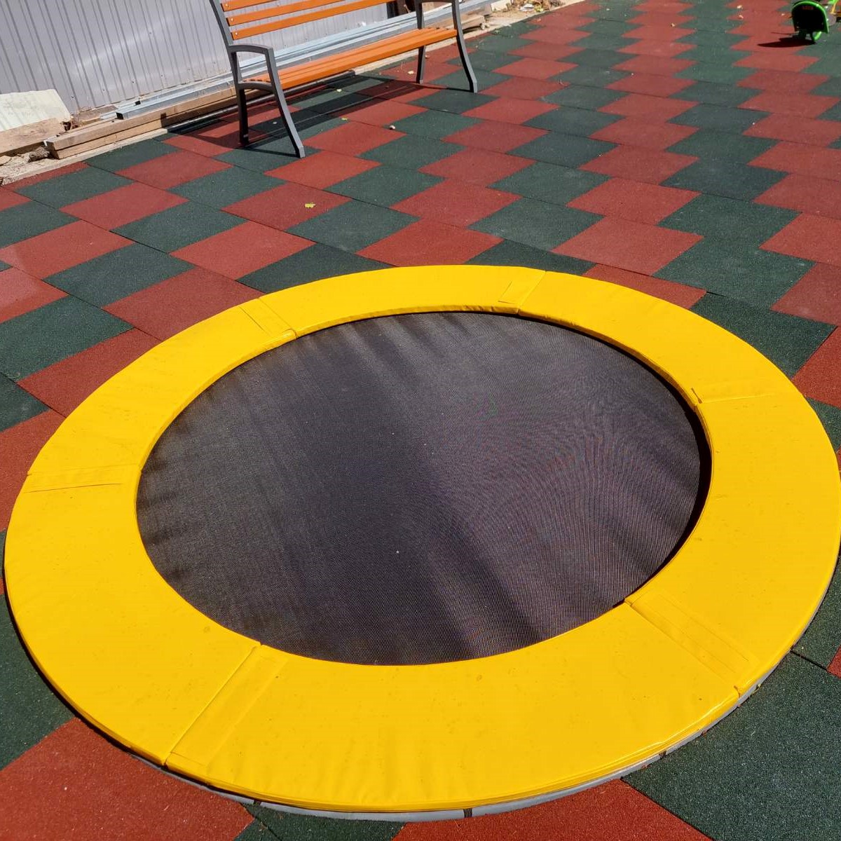 Грунтовий батут Circle 2,4х2,4 KIDIGO