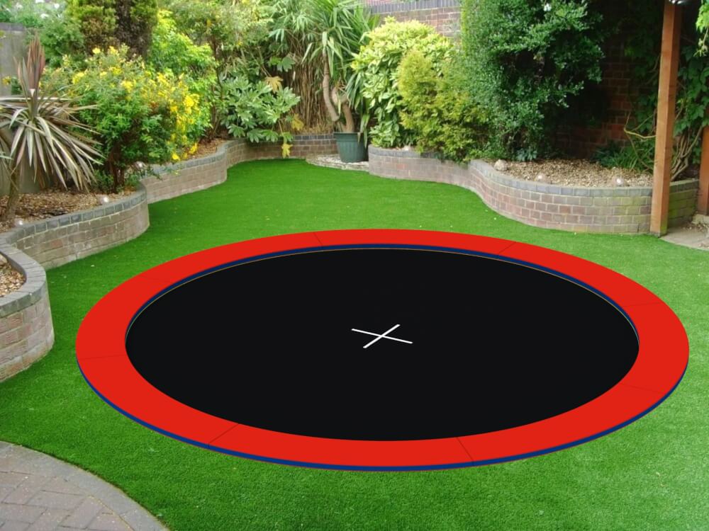Ground Trampoline KIDIGO Circle 4,4х4,4