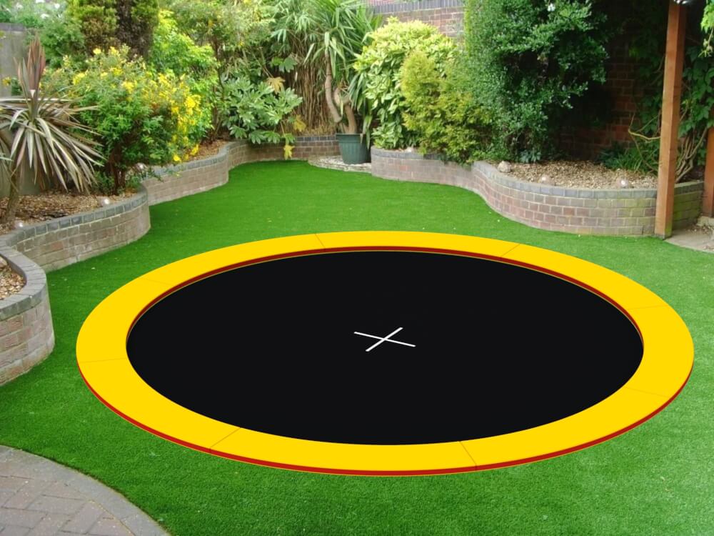 Ground Trampoline KIDIGO Circle 4,4х4,4