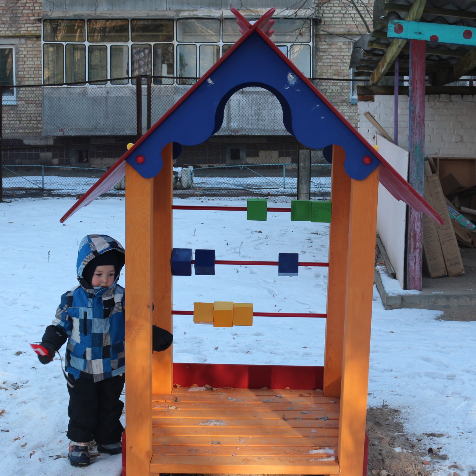 Детский домик Веранда KIDIGO