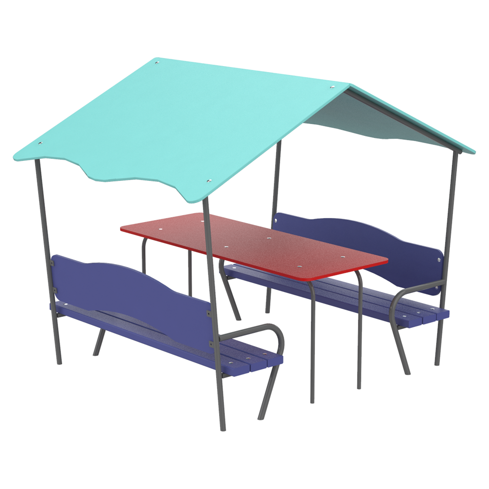 Домик со столиком Океан KIDIGO