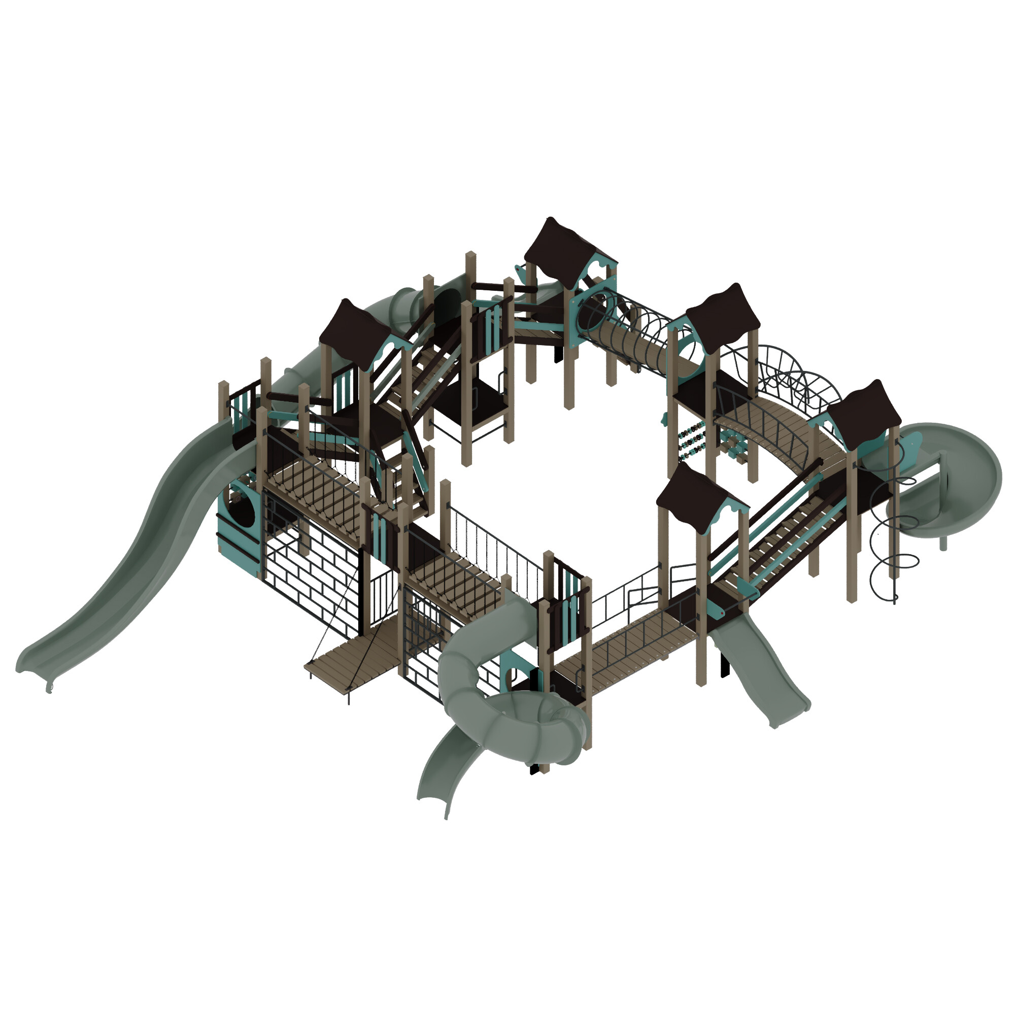 Playground Fortress Modern