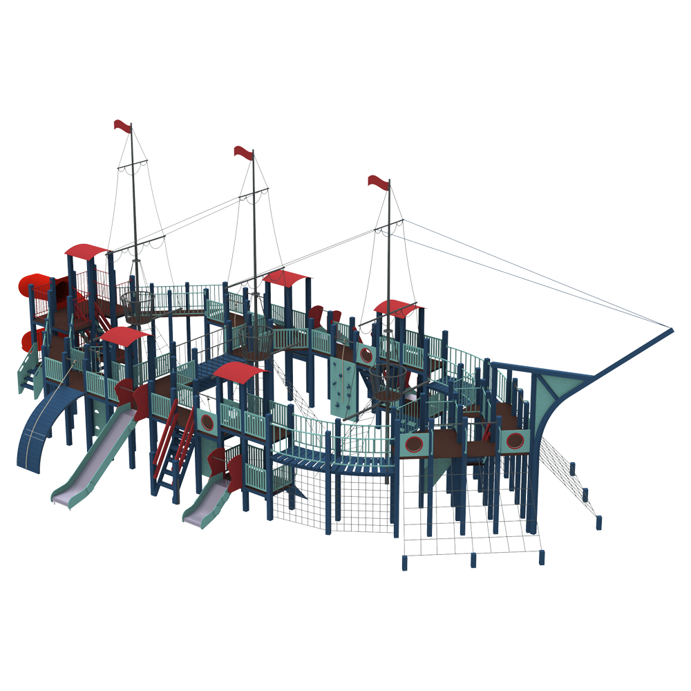 Детский комплекс Фрегат большой KIDIGO